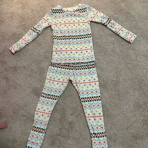 Colorful Patterned Pajama Set